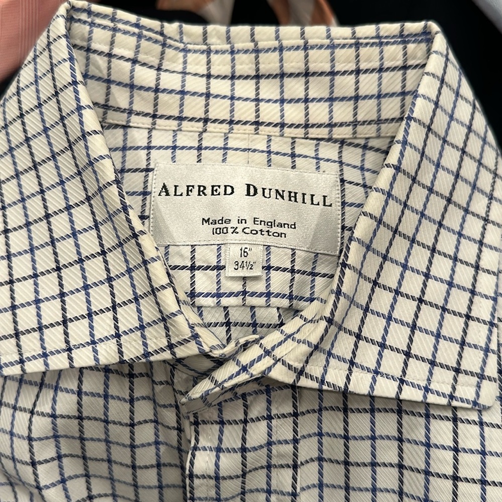 Alfred Dunhill 100% Cotton Men's Shirt